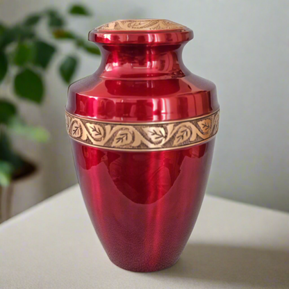 Royal Rapture Urn for ashes Decorative Keepsake Ashes Funeral Memorial Cremation Love Urns |Adult Child Human |Jar 11"