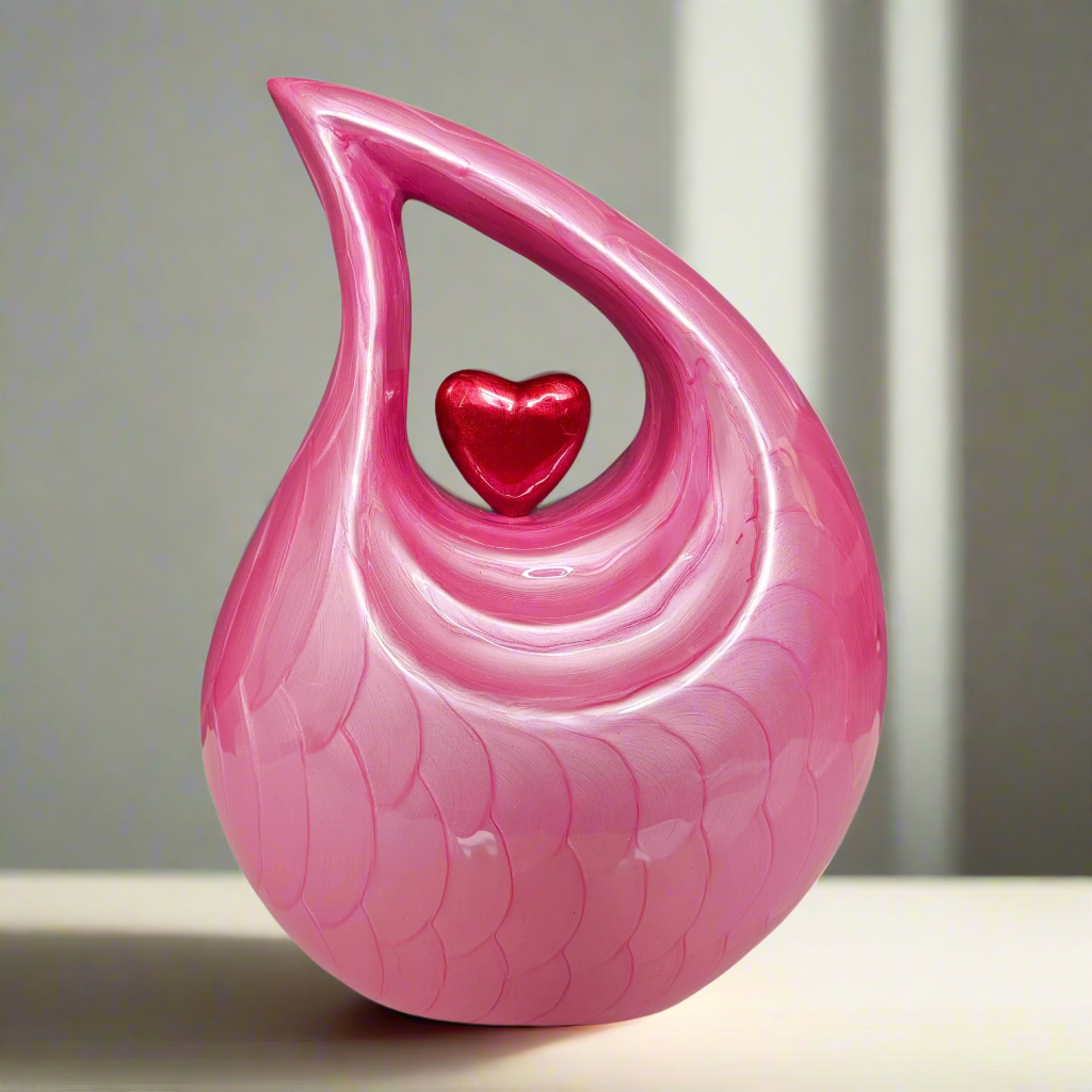 Royal Rapture Urn for ashes Memorial Funeral Cremation Teardrop Love Human Adult Child