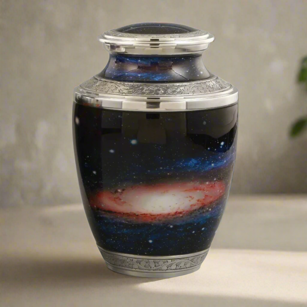 Royal Rapture Urn for ashes Jar Cremation Funeral Memorial Love Urns Decorative Adult Human Child 10" Large (RJM03)