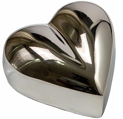 Royal Rapture Urn for Ashes Funeral Cremation Memorial Keepsake Heart Love Metal