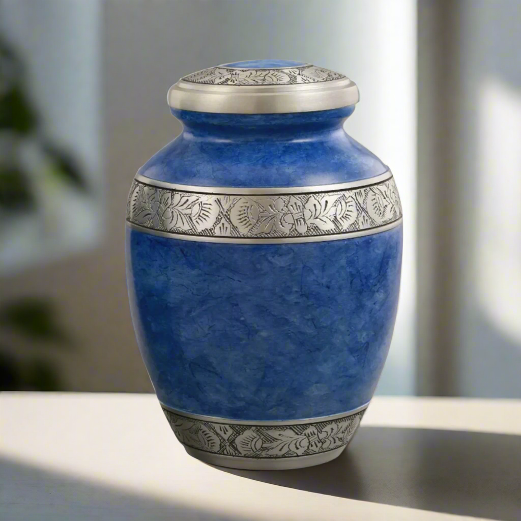 Royal Rapture Urn for ashes Jar Cremation Funeral Memorial Love Urns Adult Human Child 10" Large (RJM02)