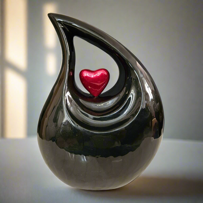 Royal Rapture Urn for ashes Memorial Funeral Cremation Teardrop Love Human Adult Child