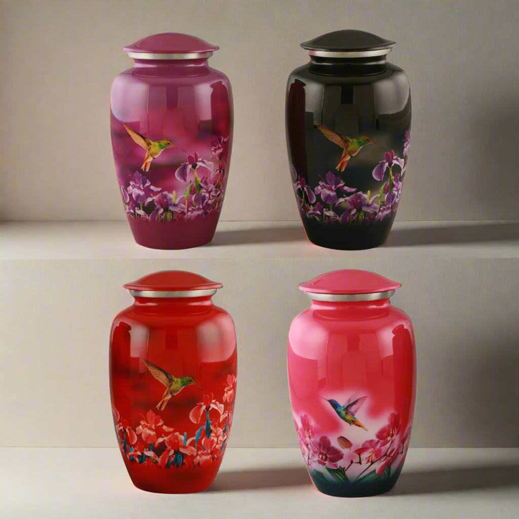Royal Rapture Urn for ashes Jar Cremation Funeral Memorial Love Urns  Adult Human Child 3" 10"(RJM07)