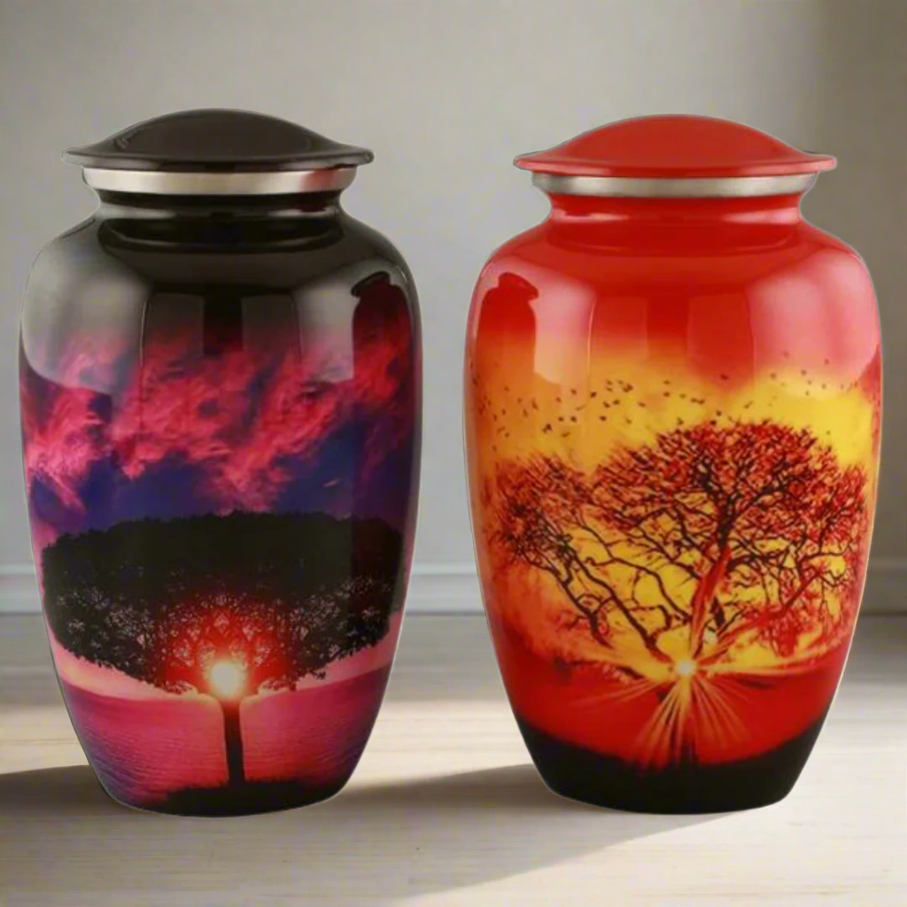 Royal Rapture Cremation Urns for Ashes Decorative Urns, Female & Male, Memorial Funeral Love Urn